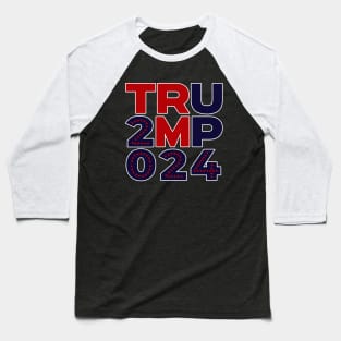 Trump 2024 Baseball T-Shirt